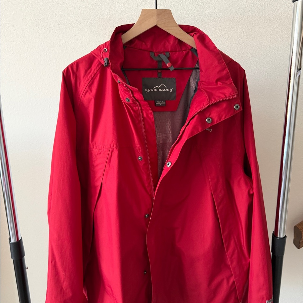 Eddie Bauer Vibrant Red Outdoor Jacket